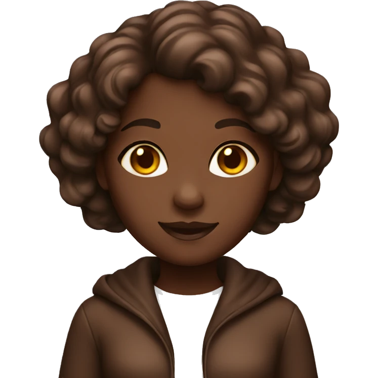 chocolate girl emoji