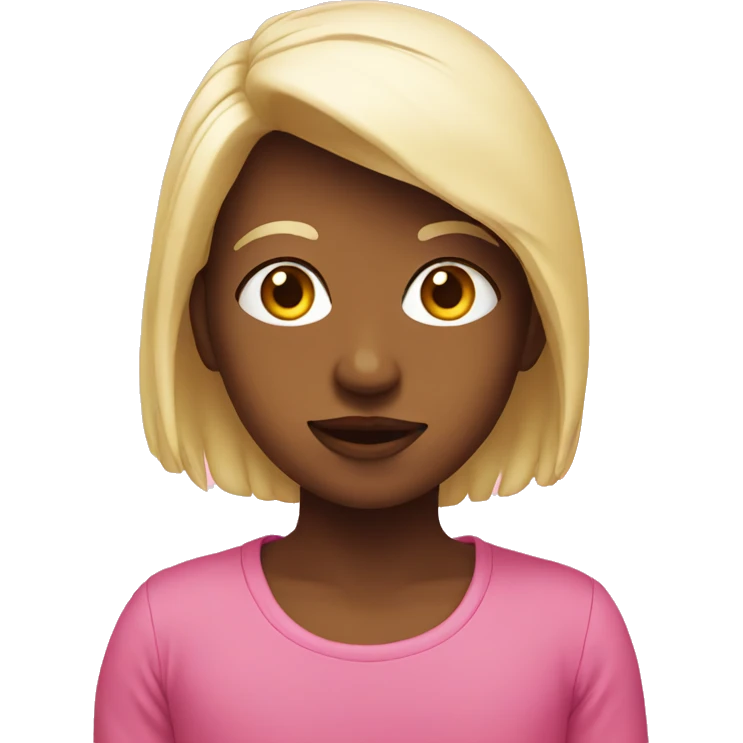 Pink emoji