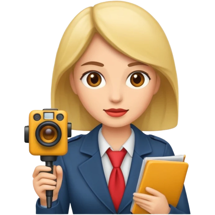 journalist woman emoji