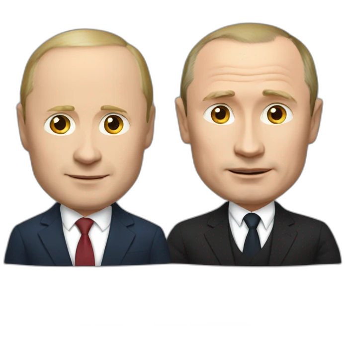putin with tim kuk emoji