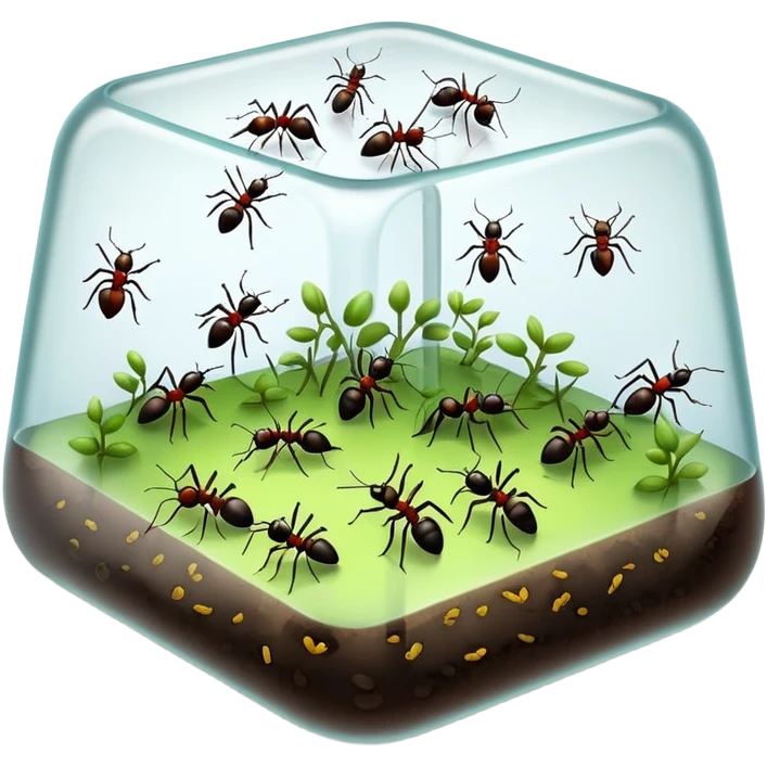 Ant farm emoji