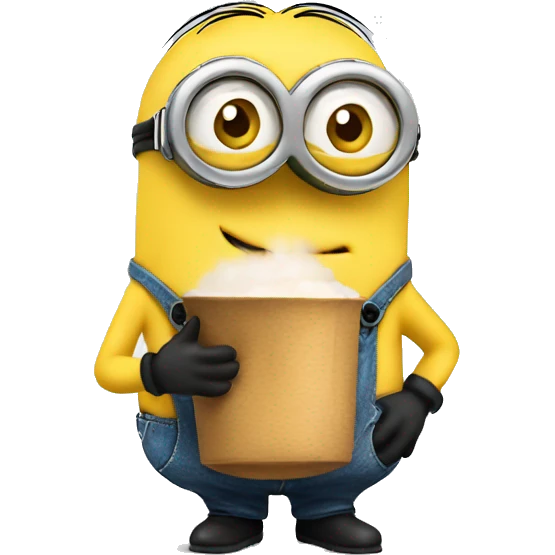 Minion blowing a kiss  emoji