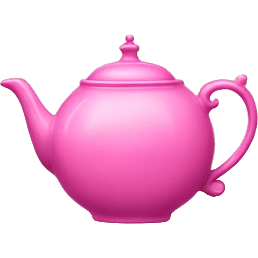 patel pink teapot emoji