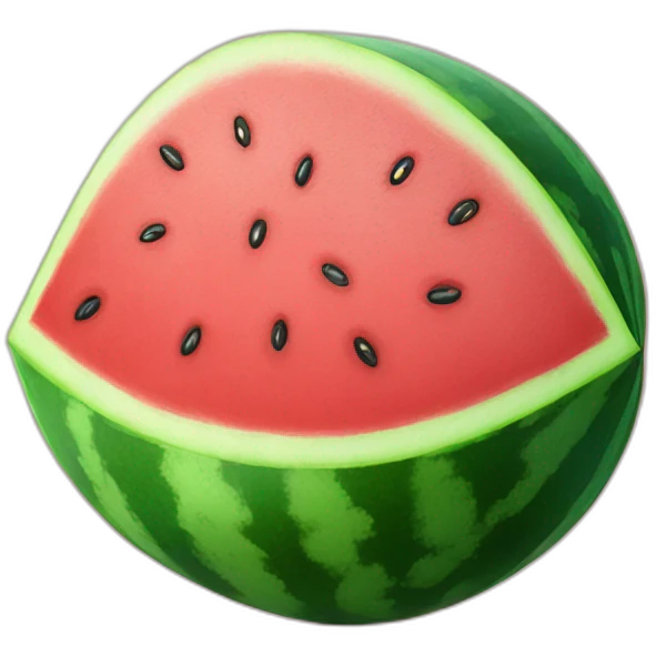 live watermelon emoji