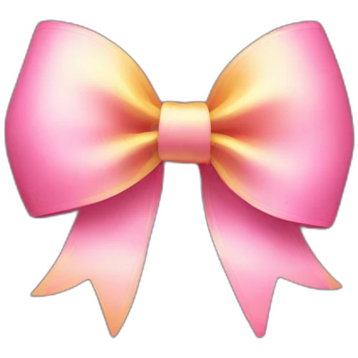 thank you bow emoji