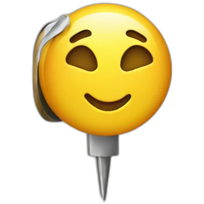 push pin emoji