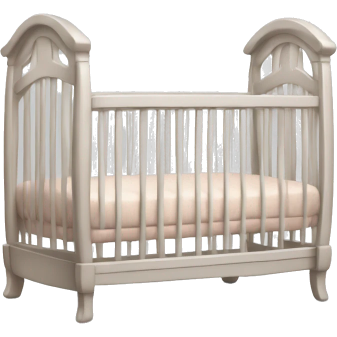 cute realistic Baby crib emoji