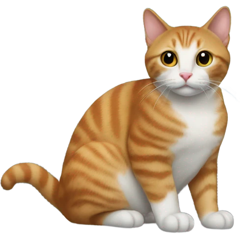 Cat with car emoji