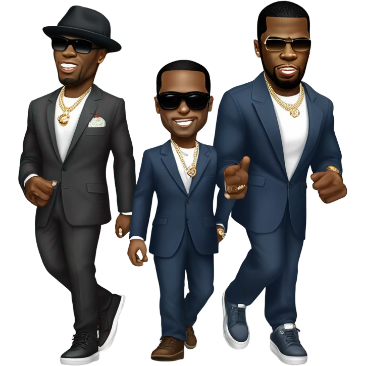 50 cent + diddy emoji