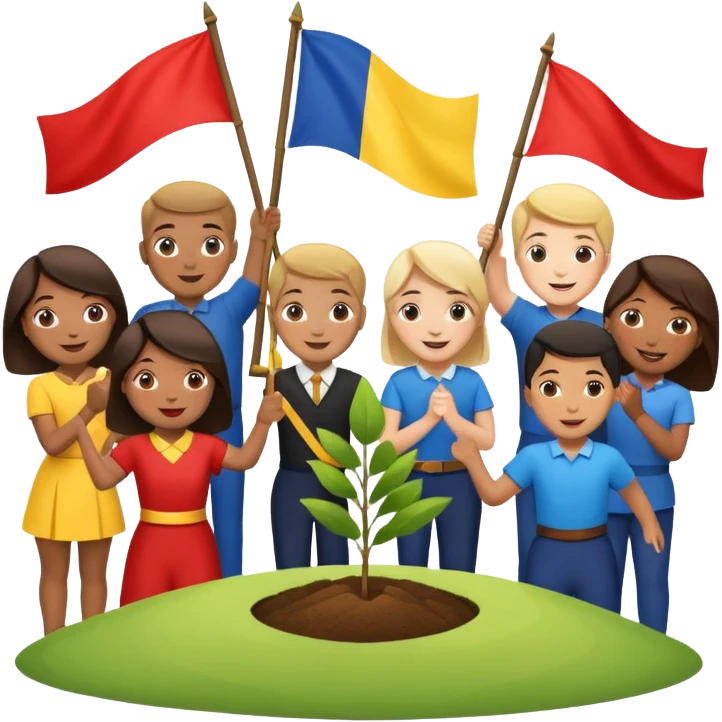 Flag Planting Ceremony emoji