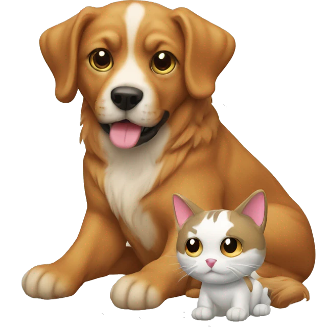 dog and cat toy emoji