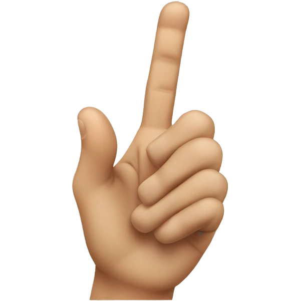 Finger gun-to-the-head gesture emoji