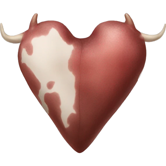 Cow heart  emoji