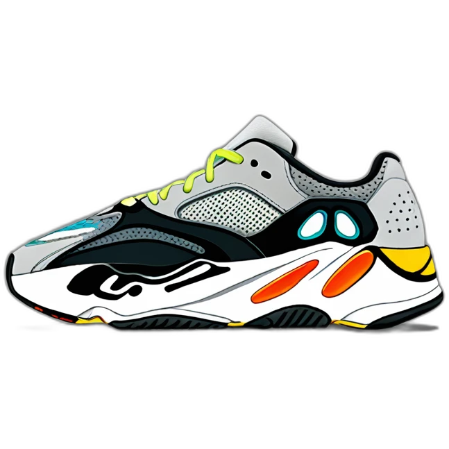Yeezy 700 waverunner emoji