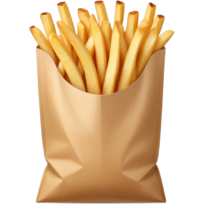 Put the fries in the bag emoji