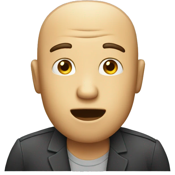 Man telling something important  emoji
