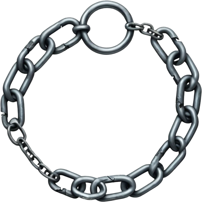 BROKEN chain emoji