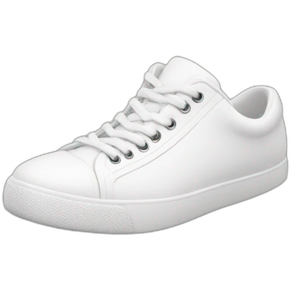 white shoe emoji
