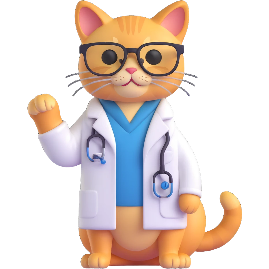 cat scientist emoji