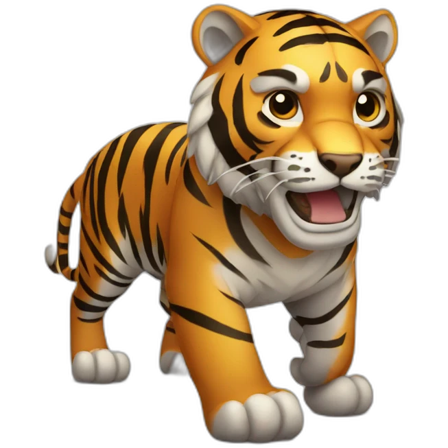 gladiator tiger emoji