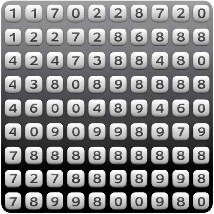 100 dans un carre gris emoji