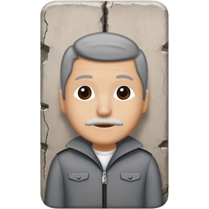 berlin wall long in frontt emoji