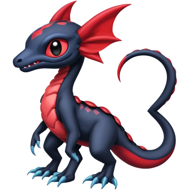 Colorful Exotic Meloetta-Salandit-Darkrai-Venom-Stitch-Fakémon-creature-hybrid emoji