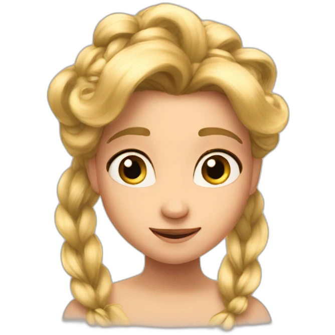 Raiponce emoji
