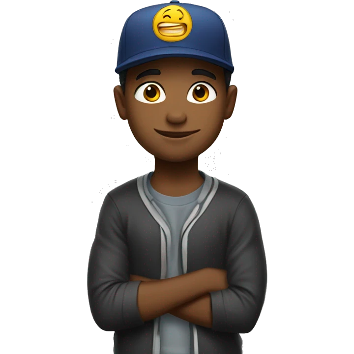 boy with new era cap emoji