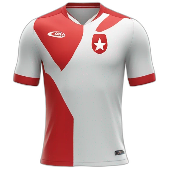 Maillot de foot la Tunisie floquée tggs emoji