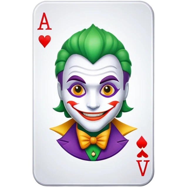 Joker card emoji