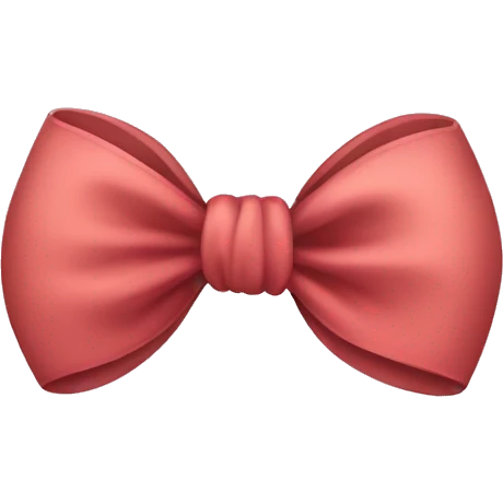 Cute bow emoji