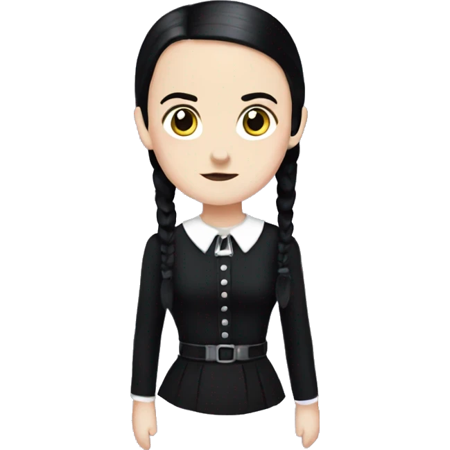 Wednesday Addams emoji