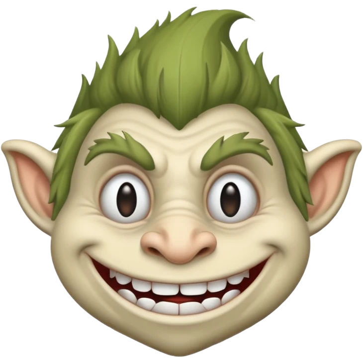 Troll face emoji