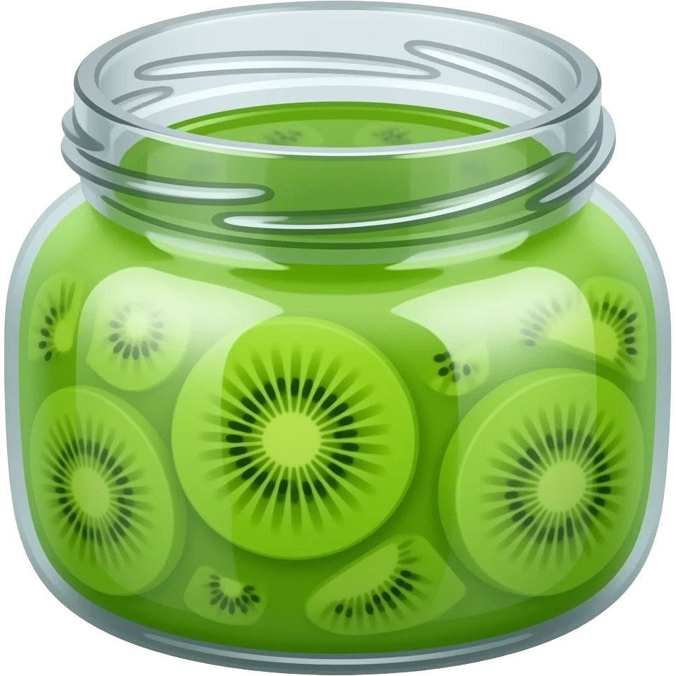 jar of kiwi jam emoji