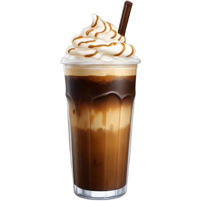 Iced coffee  emoji