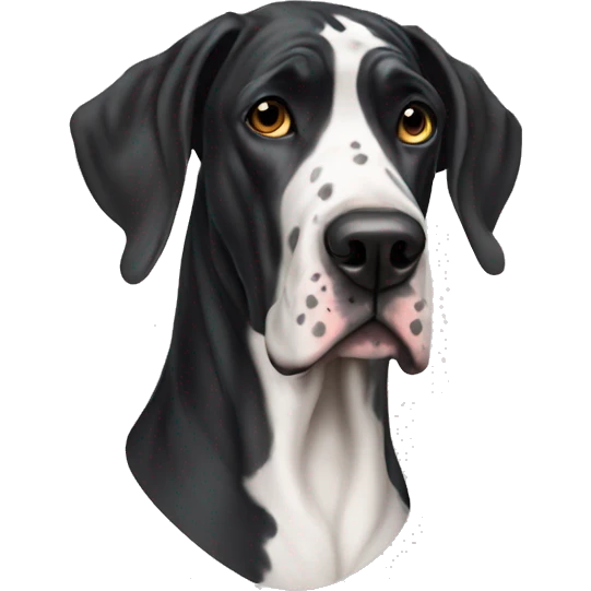 Harlequin Great Dane emoji