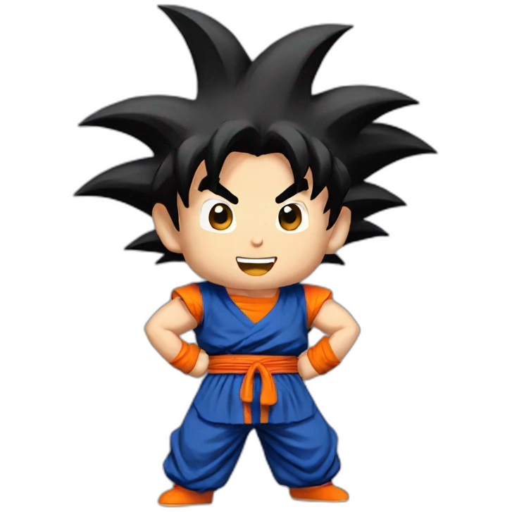 goku holding nuts emoji