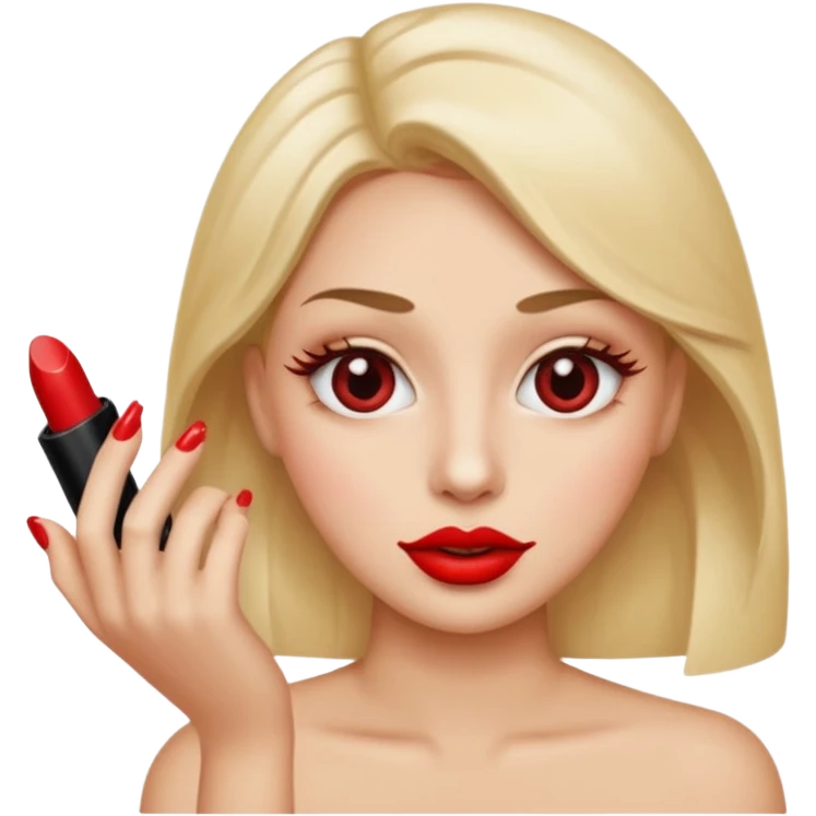 Create an emoji mix of 💅🫦🙄 these emoji