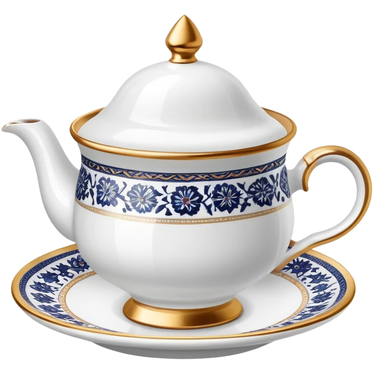 Traditional turkish tea cup emoji