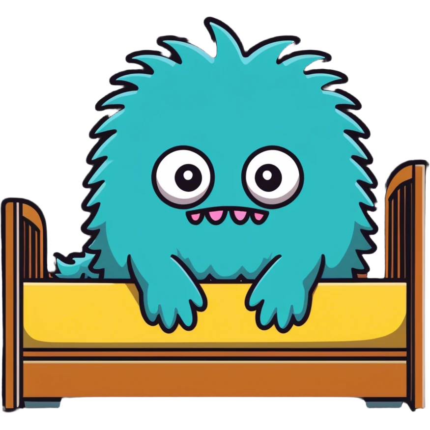 Under bed  emoji
