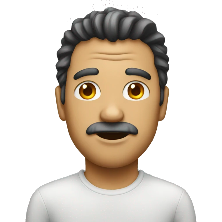 weird man emoji