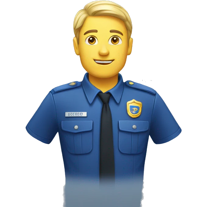 Badge bleu Facebook  emoji