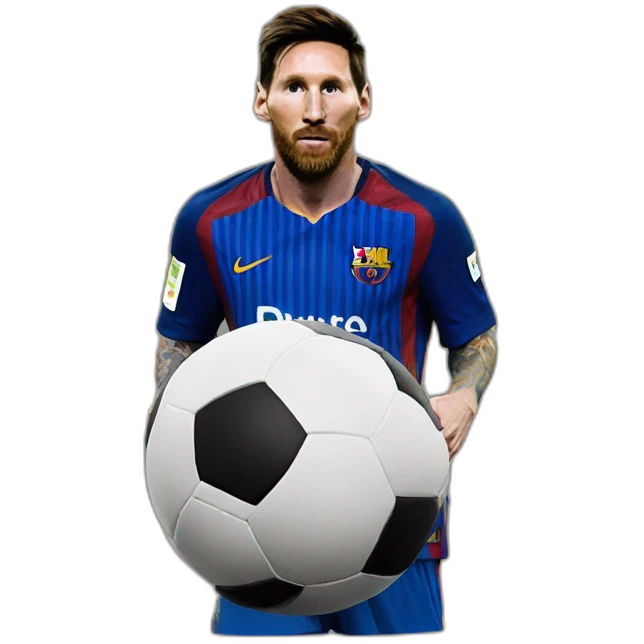 Messi -ballons -d'or emoji