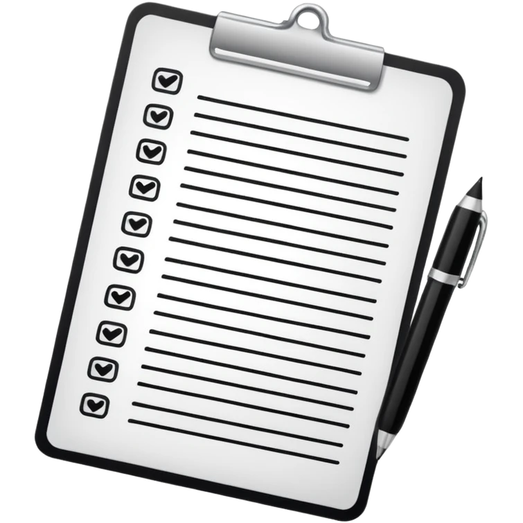 personal tasks emoji