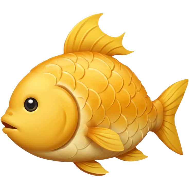 delicous fish-shaped bun like simple emoji for using app with cute bun and 측면에서 바라보는 붕어빵 이미지 emoji