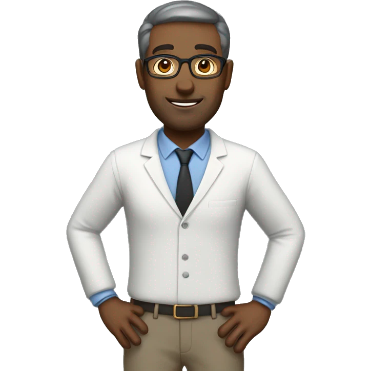 teacher man full body emoji