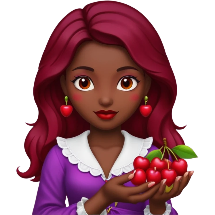 Liliana cherries ￼￼ emoji