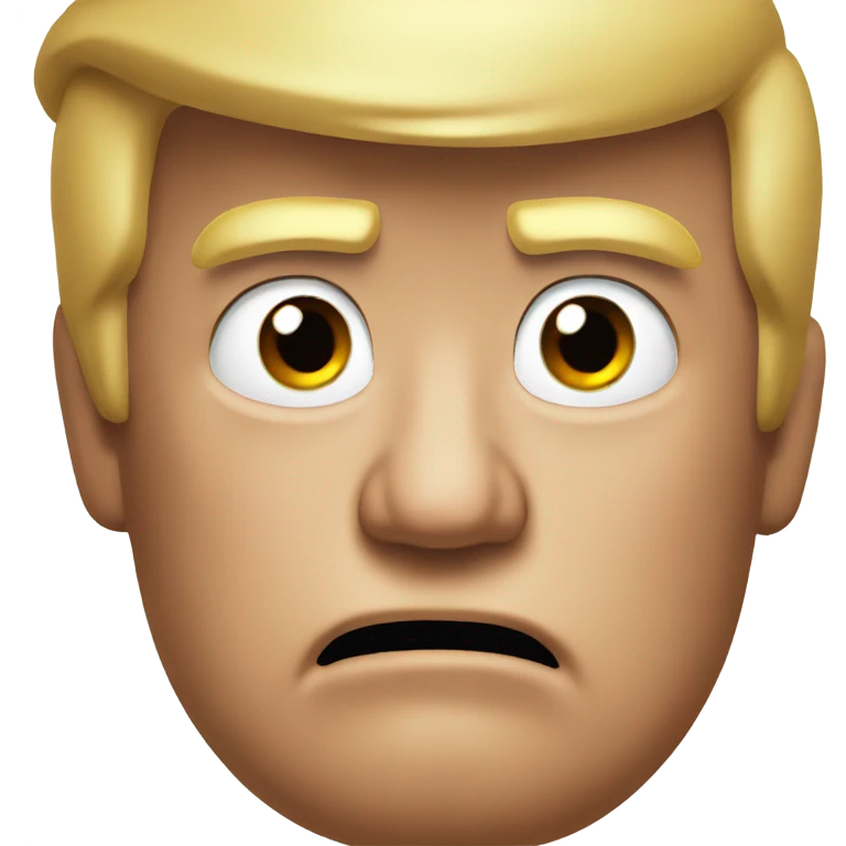 Donald Trump angry emoji