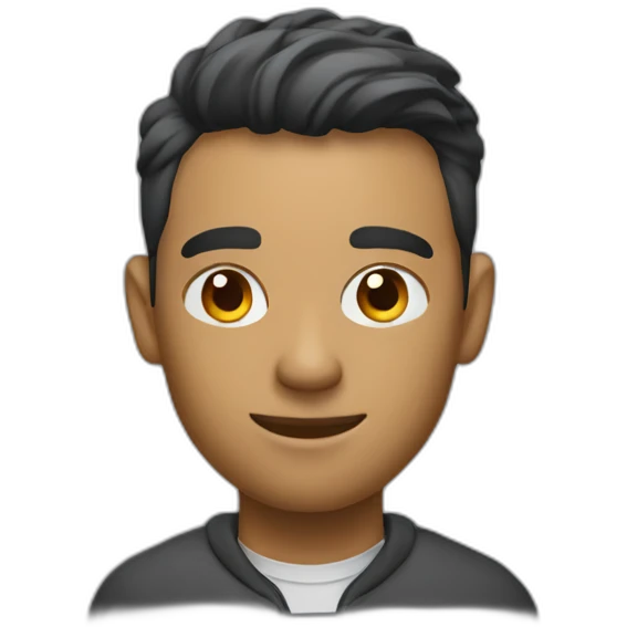 Software engineer coding with AirPods emoji